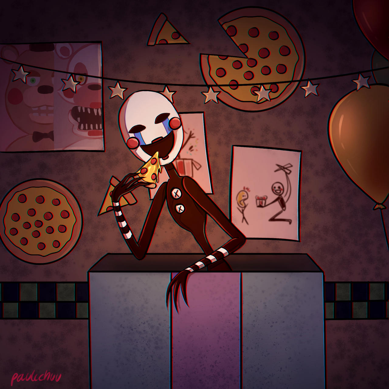 Merb Puppet Puppet Fnaf Fanart at Olivia Brewster blog