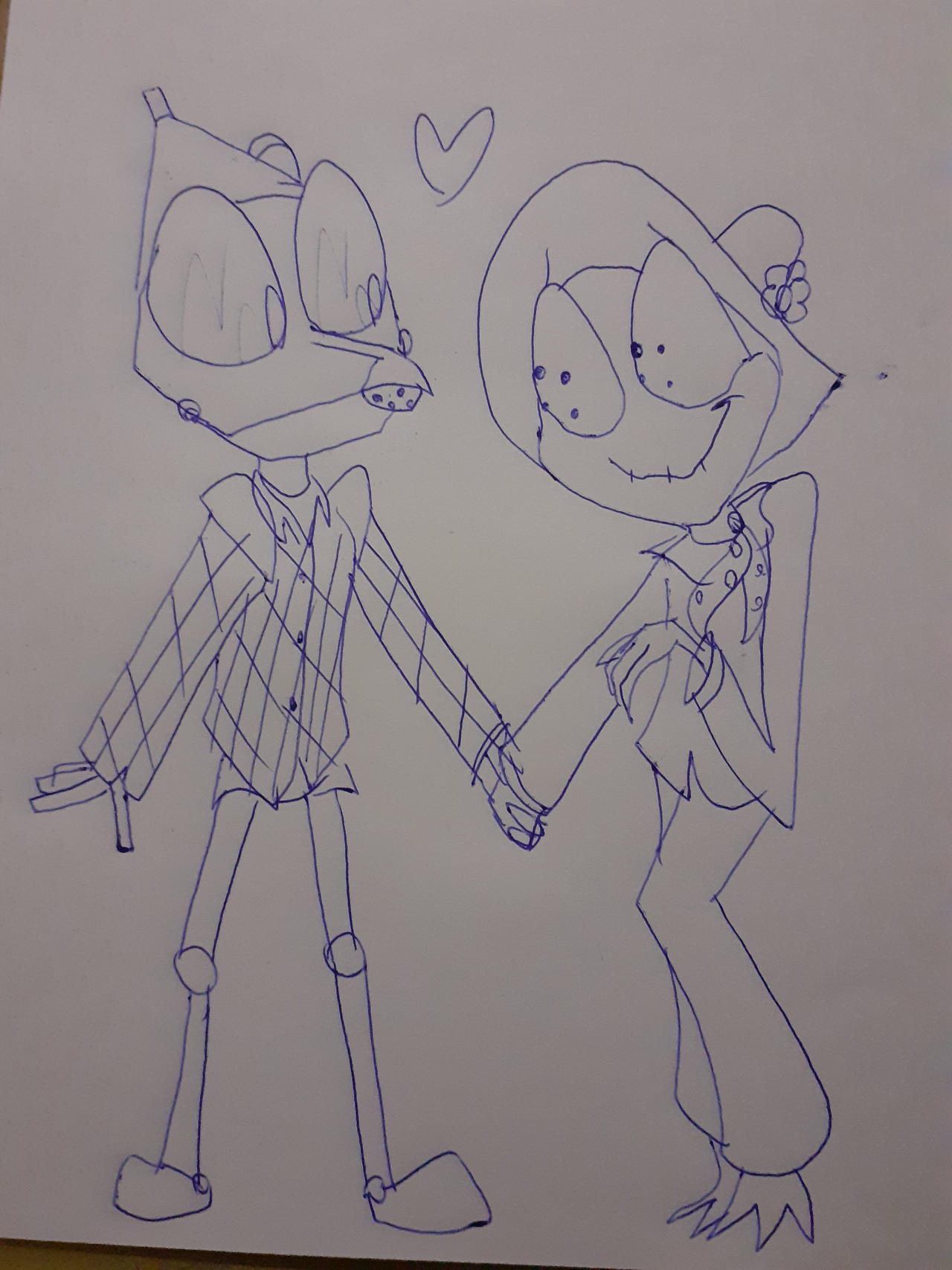 Carecrow and Tinny