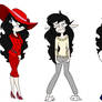 The many outfits of Selen