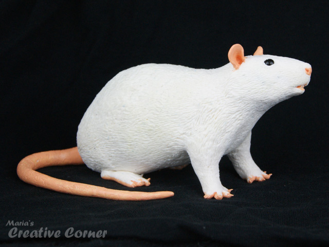 Rat sculpture