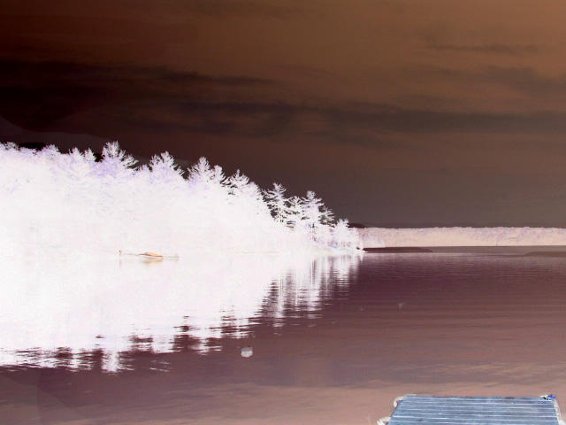 Inverted Color Sunset Inverted Sunset by allshadesofgrey04 on DeviantArt