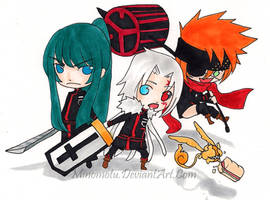 D.Gray-Man Chibis