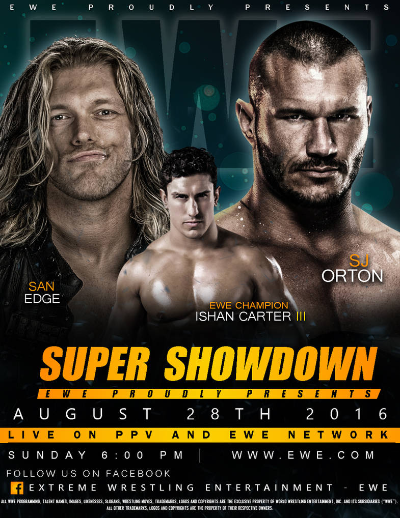 Showdown Poster Examples CUSTOM SUPER SHOWDOWN POSTER by Siddcrash on DeviantArt