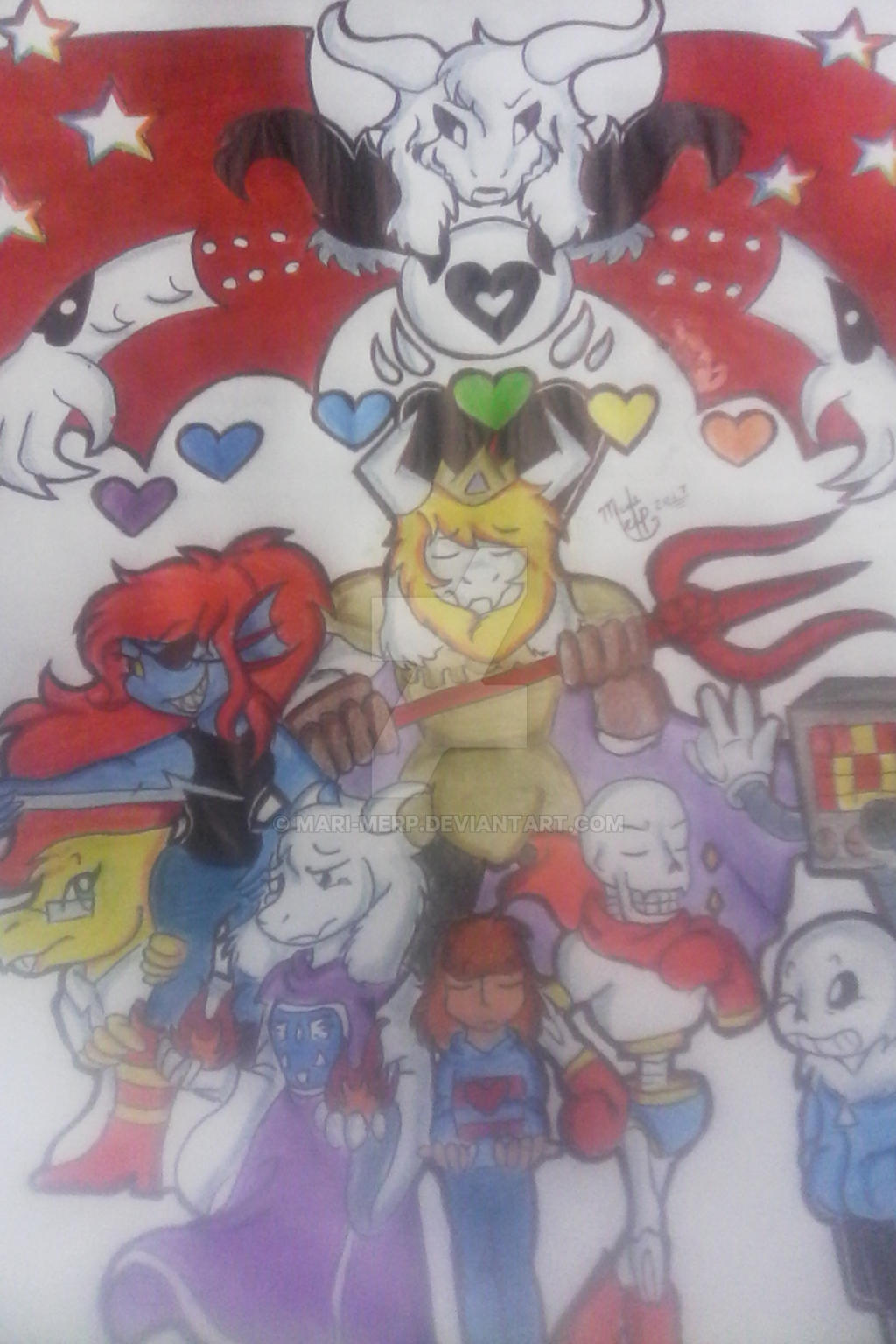Undertale -color by Mari-MERP on DeviantArt