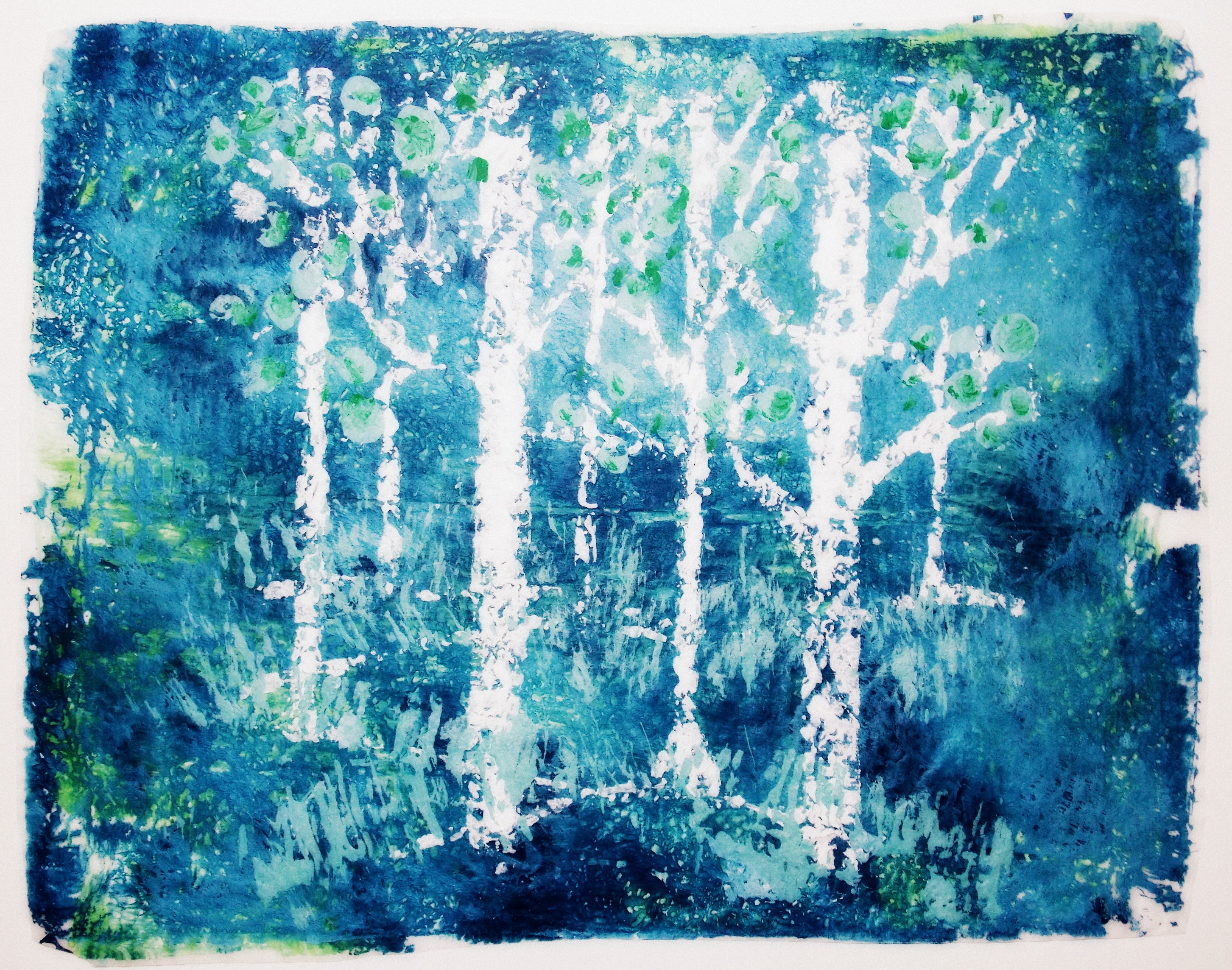 Forest Shade of Blue