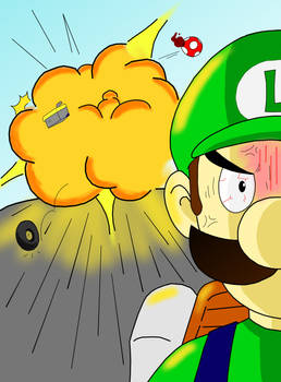 Luigi's death stare