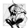 Spiderman Black Costume Inked