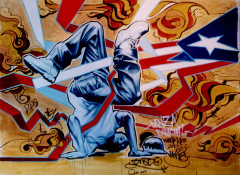 Boricua Graffiti By Ch1m1h4ck3r On Deviantart
