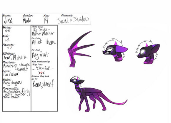 Jinx Reference Sheet by FallOut97 on DeviantArt