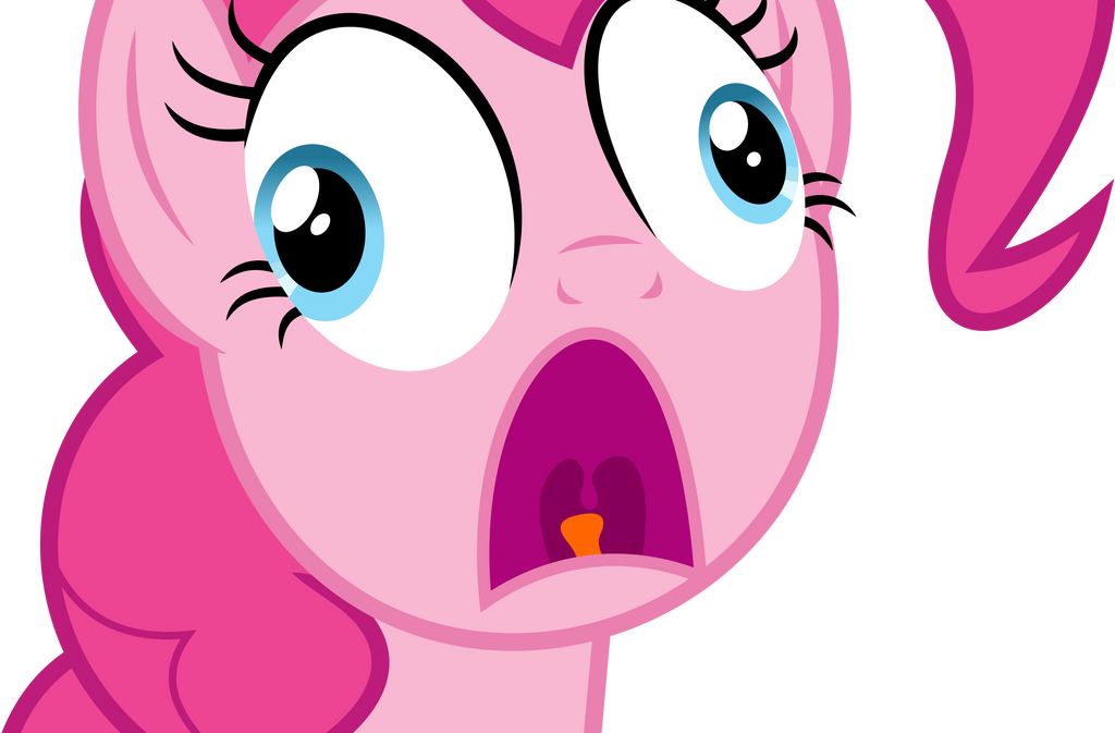 Pinkie Pie freaks out
