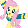 Fluttershy sings standing