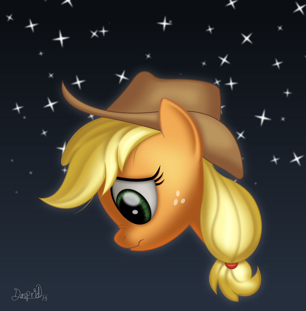 Sad Applejack by dasprid
