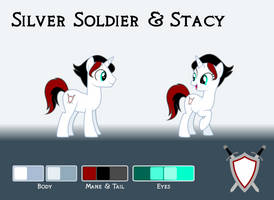 Commission: Silver Soldier / Stacy Reference Sheet