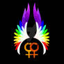 Lesbian Pride Wings