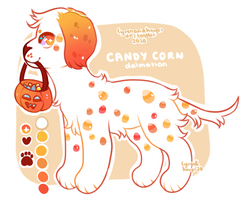 day 9: CANDY CORN / october advent / closed