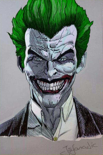 Joker Arkham Origins (Colored) by Jsfanatic on DeviantArt