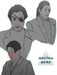 Majima sketch-page