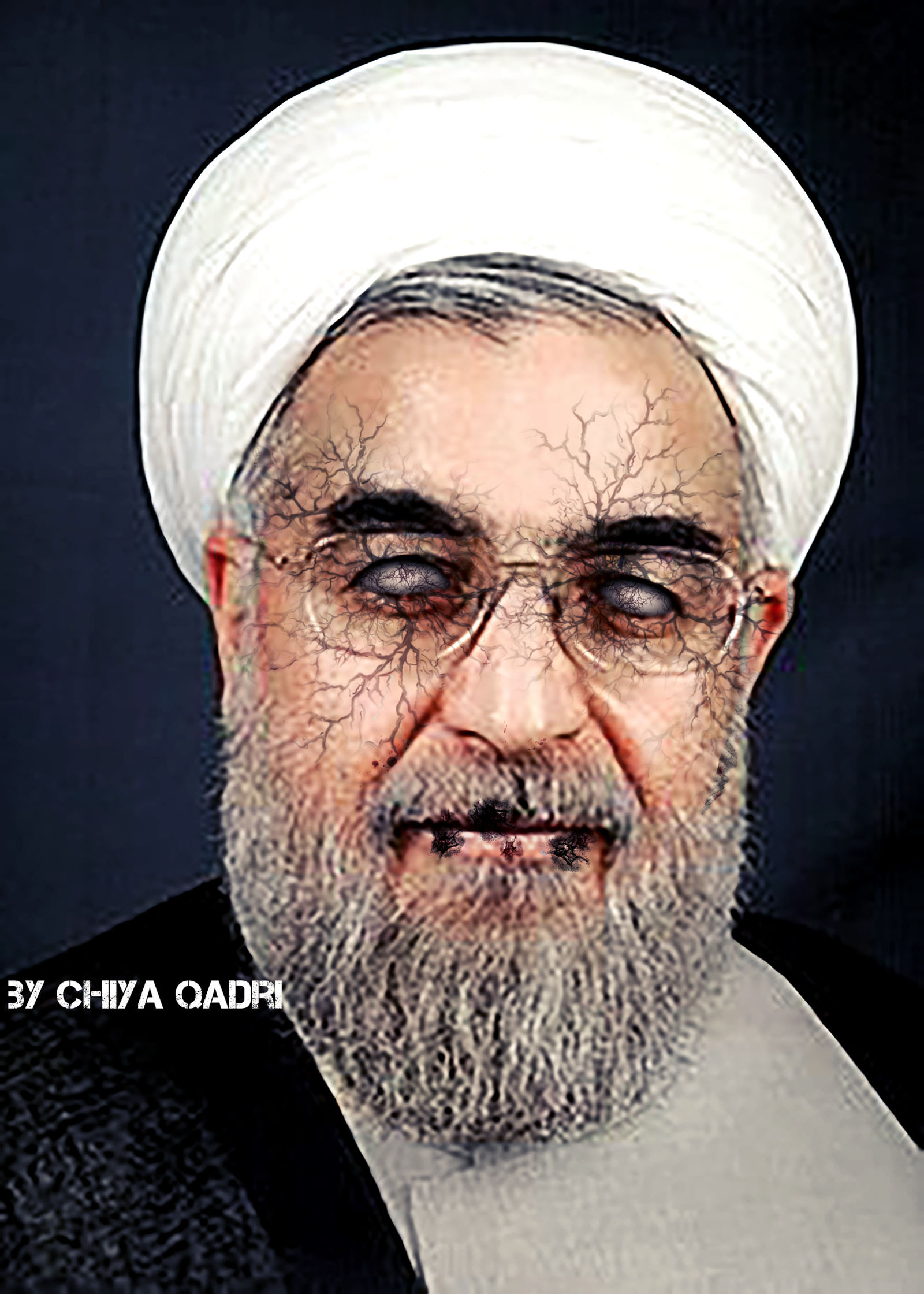 Hassan Rouhani by #chiyaqadri by chiyaqadri on DeviantArt