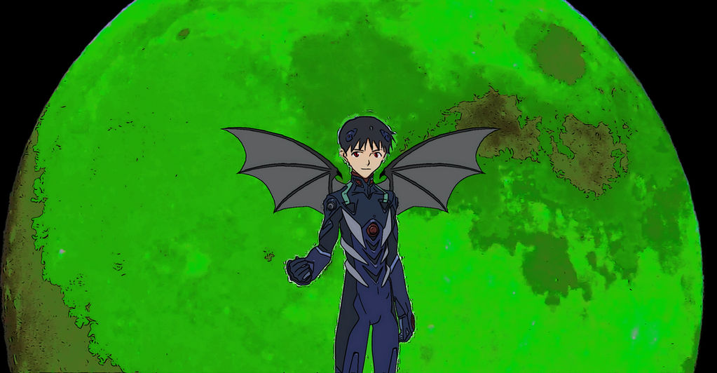 Evangelion  rise of the green moon!