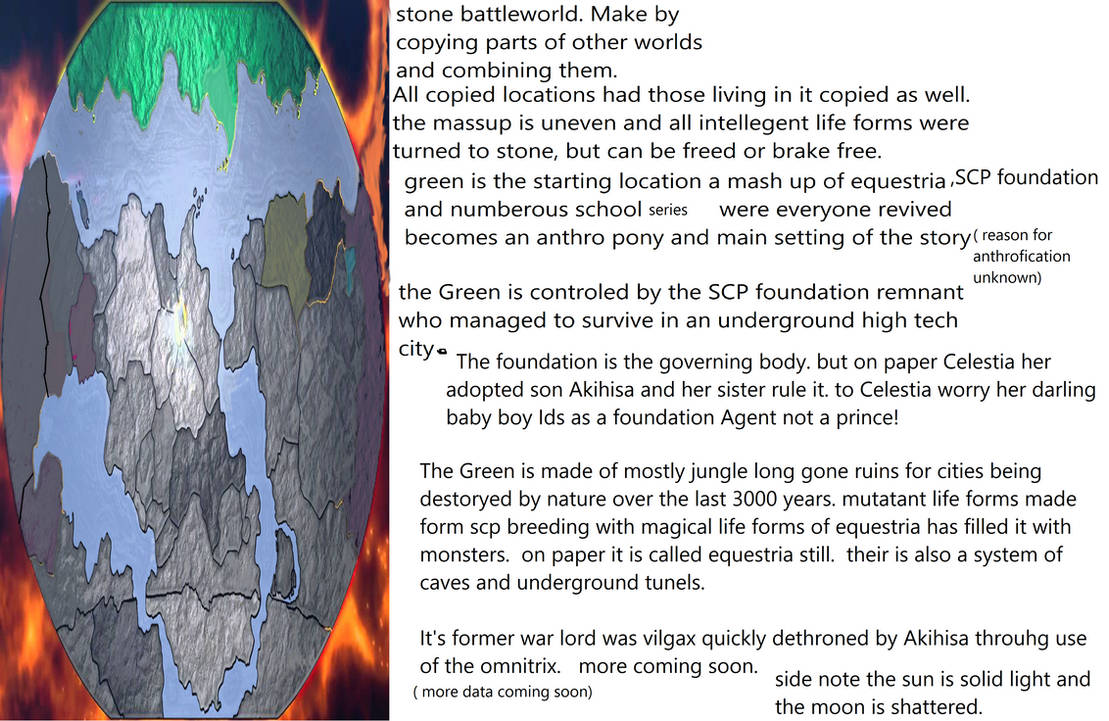 Archie Stone Map Stone Battle World map by imyouknowwho on DeviantArt