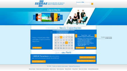 Site de capacitacao SEBRAE