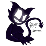 Devy the demon (AT) by FnafDrawingWorld