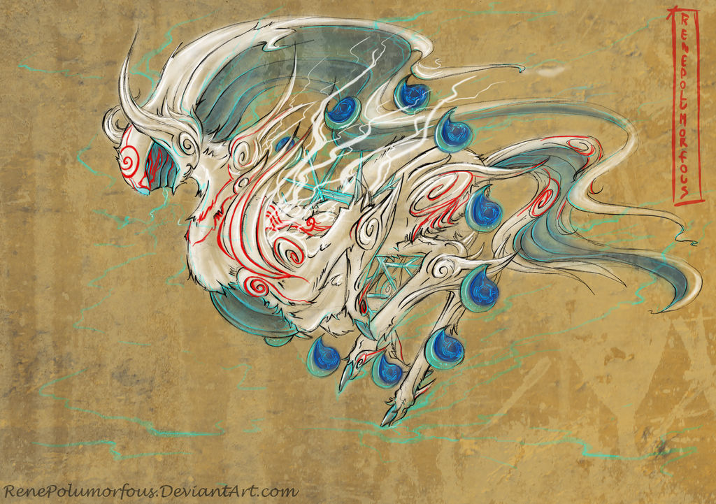 Arceus Shiranui: Surrender to Ice by RenePolumorfous