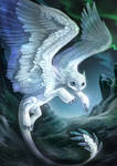 The Mythical Frost Feather by RenePolumorfous