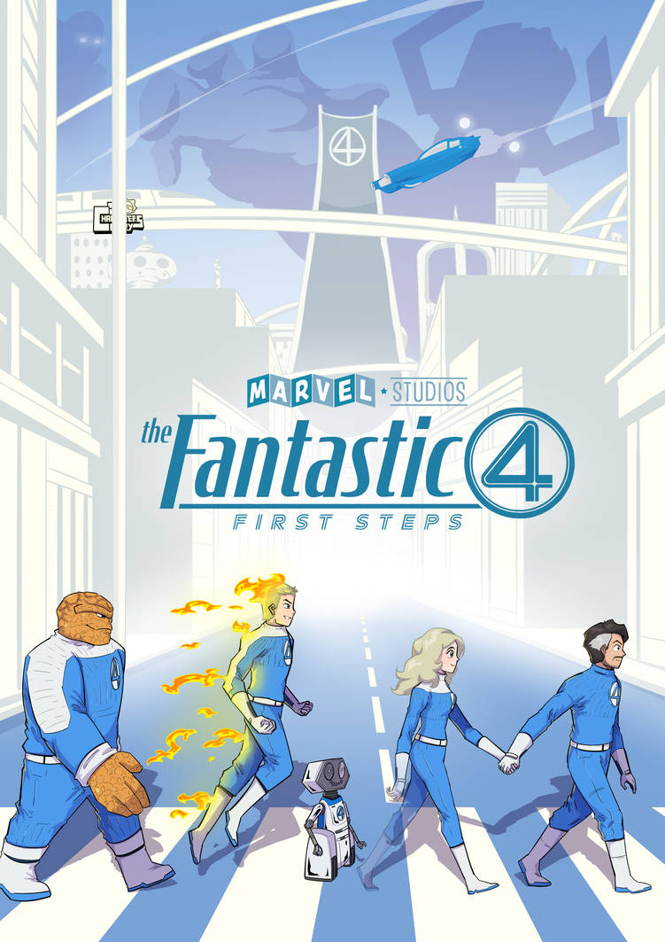 Fanart The Fantastic Four : First Steps by CharactersDiary on DeviantArt