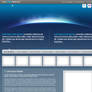 Space Web Template PSD