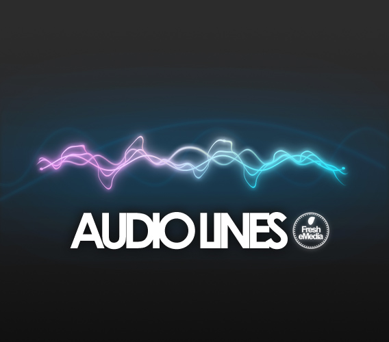 Photoshop Audio Lines Brushes