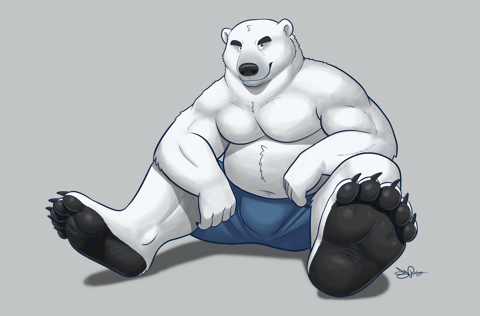 Feet gay bear 