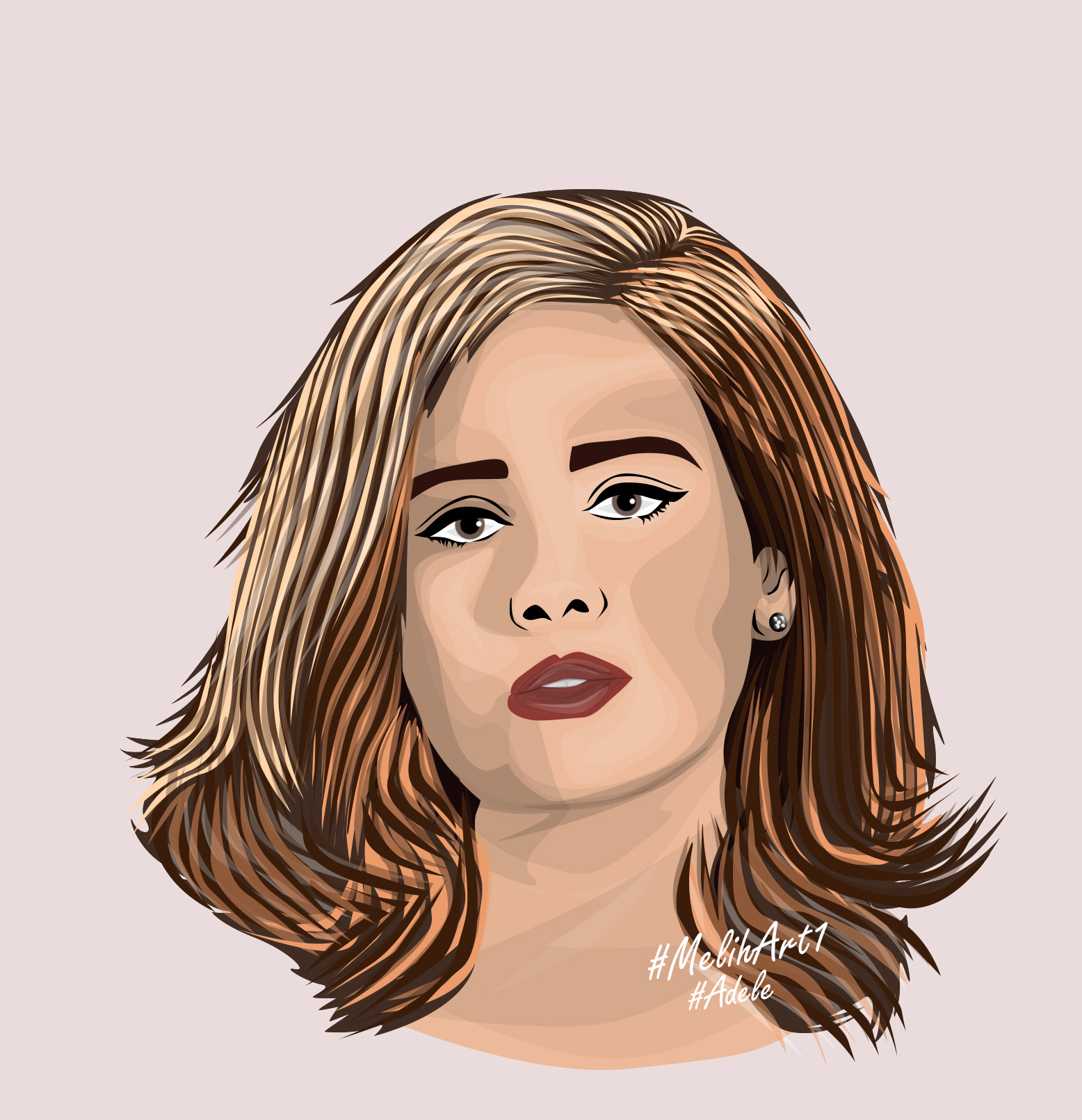 Adele VECTOR ART by melihart1 on DeviantArt