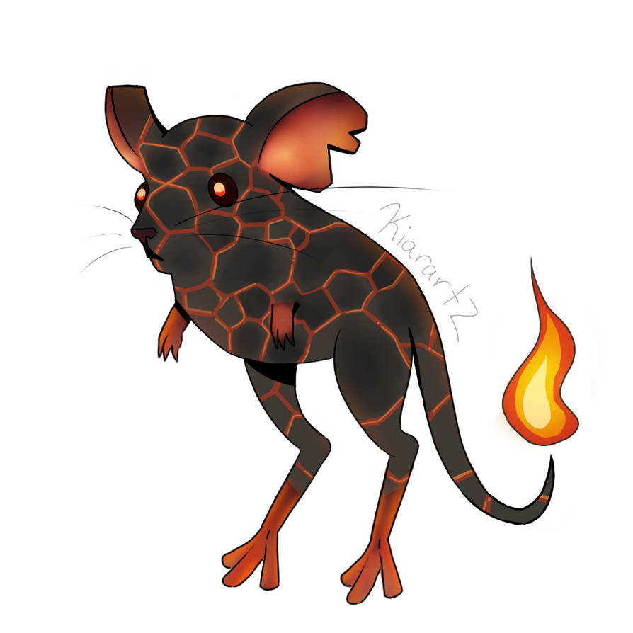 Polyflame Mouse Fire Mouse by KiarartZ on DeviantArt