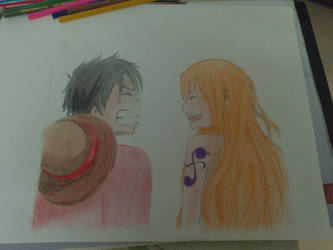 Luffy x Nami