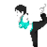 Wii fit PIXEL ART PNG