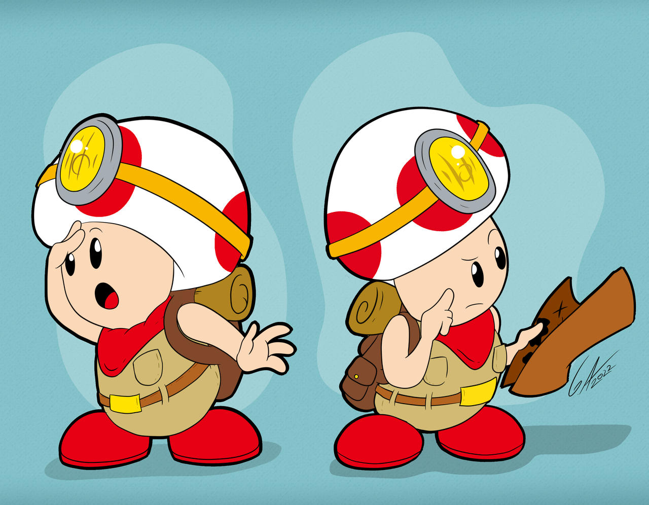 Captain Toad Angry Fanart - Captain Toad by Mrgametv1994 on DeviantArt
