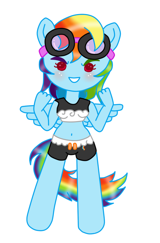 Rainbow Dash sports-bikini