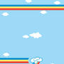 Free Custom Background: Rainbow Dash's CM