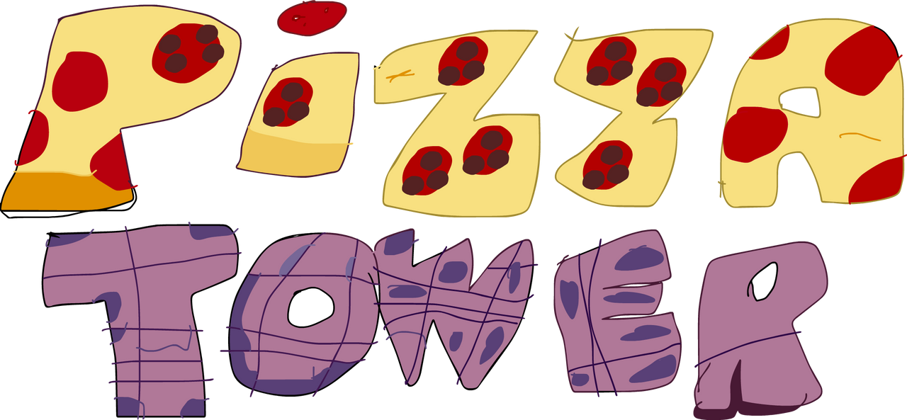 pizza tower logo vector by minecraftgamerpc64 on DeviantArt