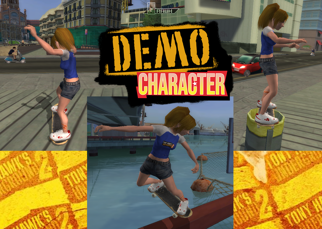 Demo Character (THUG2) THUG PRO Skater by RawkKlark on DeviantArt