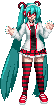 Hatsune Miku (Natural) - KOF Style