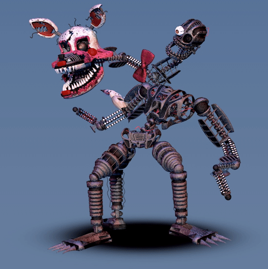 Repaired Nightmare Nightmare Mangle ( FNaF World Animation ) by Nixory on DeviantArt