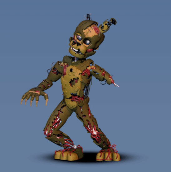 Nightmare Chica ( FNaF World Animation ) by Nixory on DeviantArt