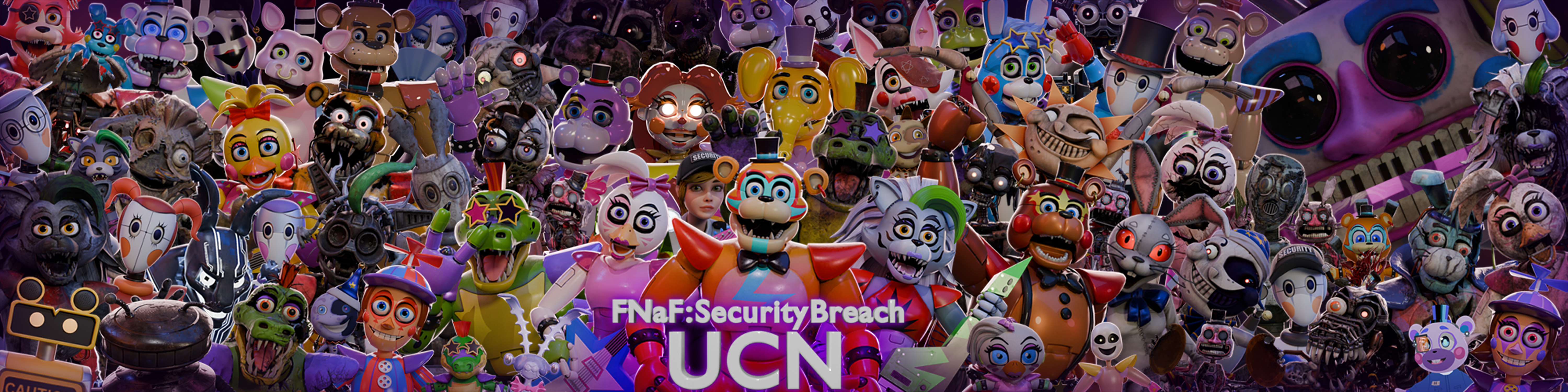 FNAF Security Breach - New Retextures Mod 2023 Update 