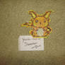 Raichu Pokemon Perler