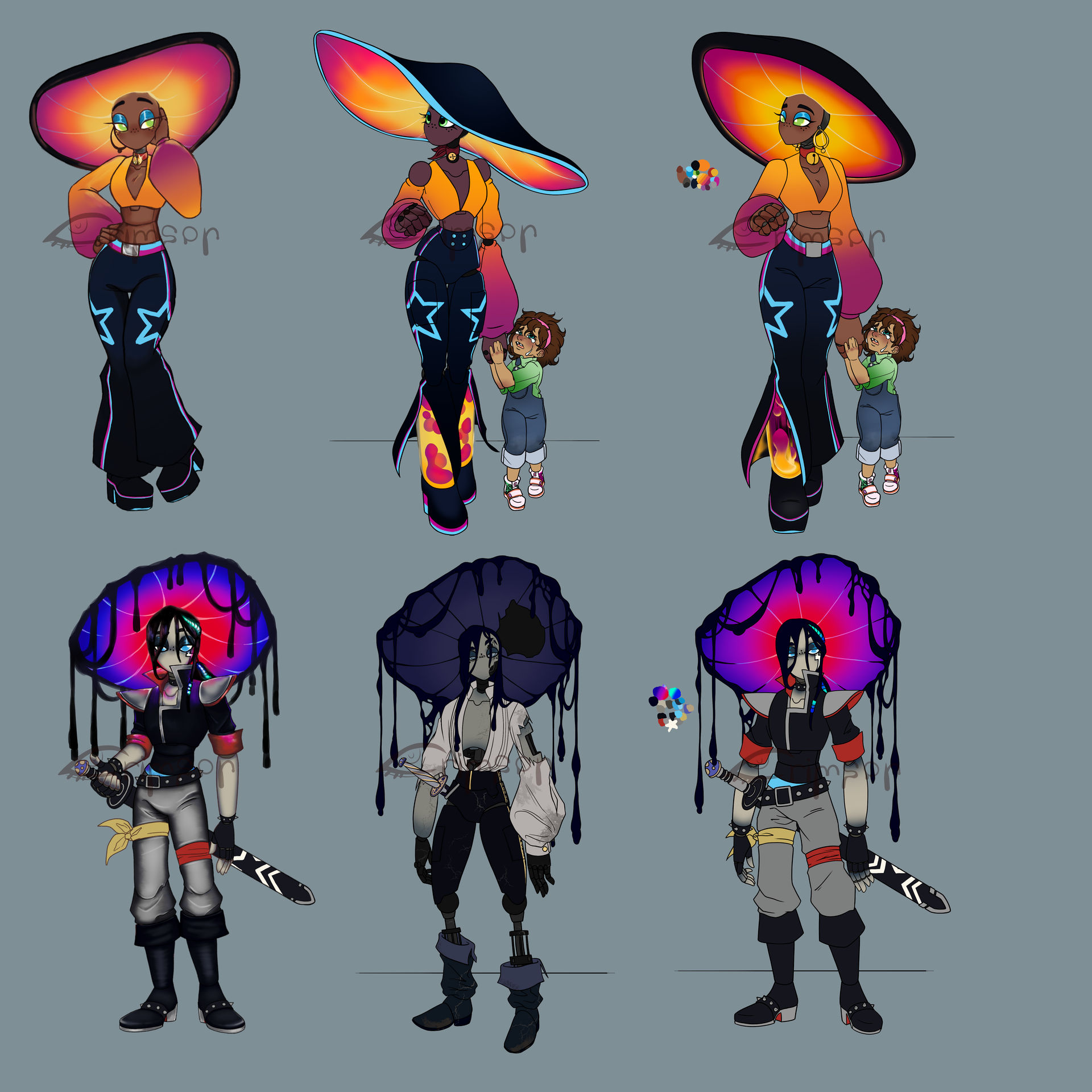 FNaF Security Breach Oc references by Voice-Like-Crimson on DeviantArt