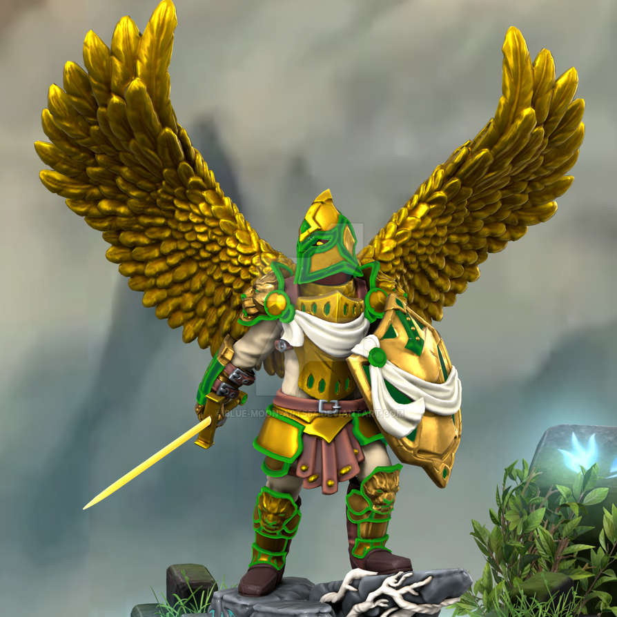 Azin God Azrael The God King by Blue-Moon-Arts64 on DeviantArt