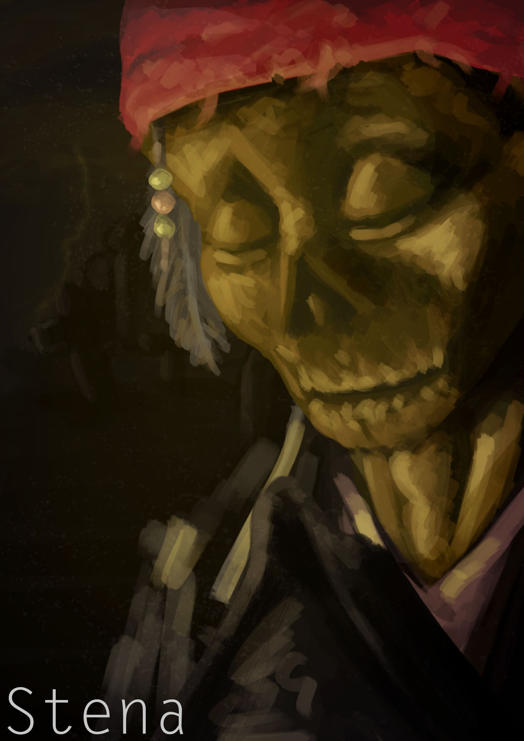 sad Zombie Pirate