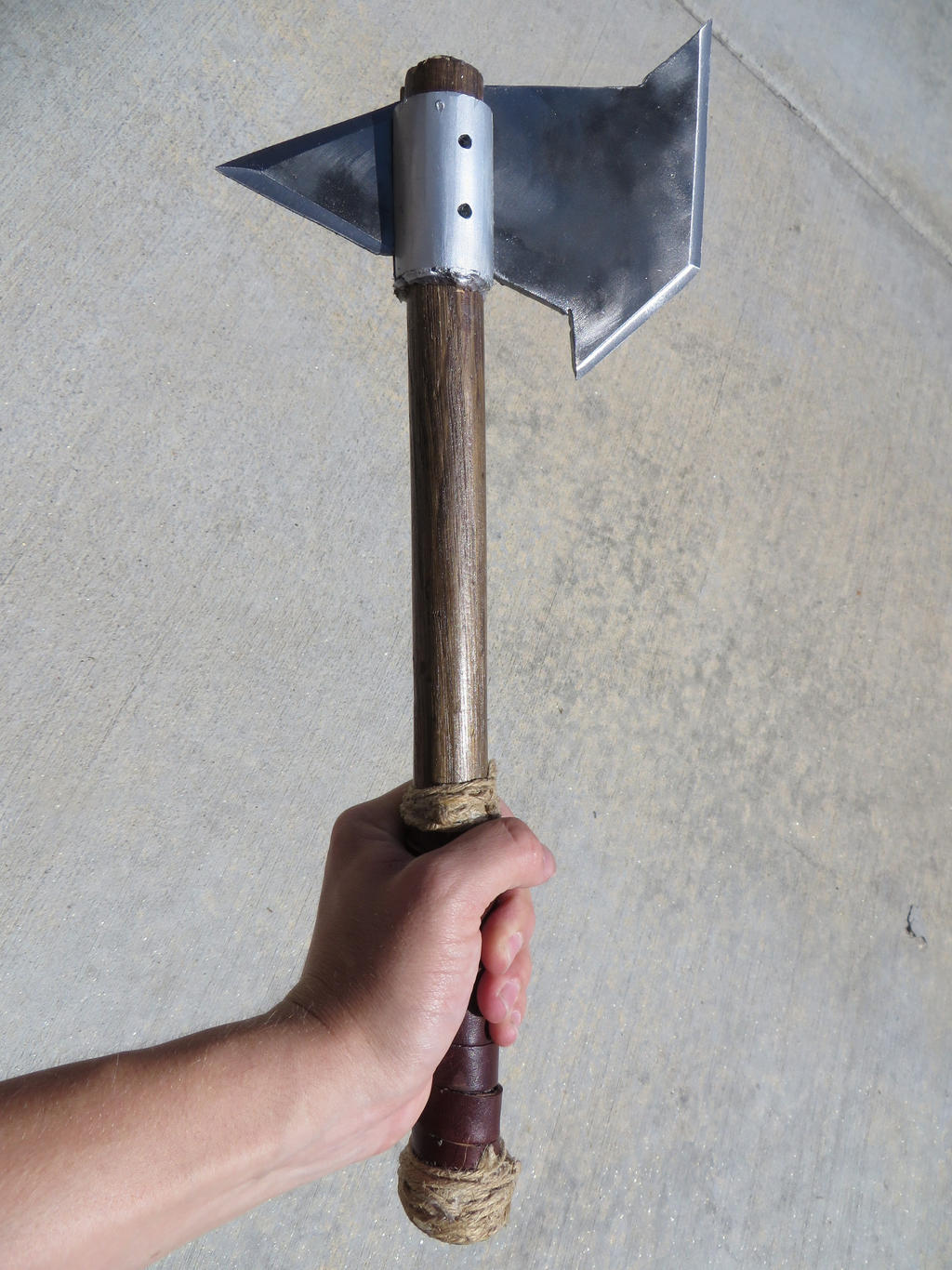 Skyrim inspired one handed steel ax